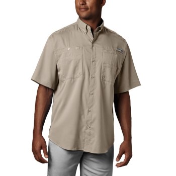 Columbia Muške Košulje - PFG Tamiami II Short Sleeve Tall Kaki Boja | ODFP-96417